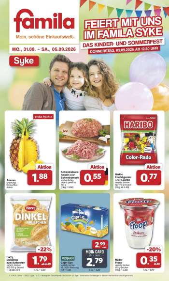 Prospekte famila - 31.08.2026 - 5.09.2026.
