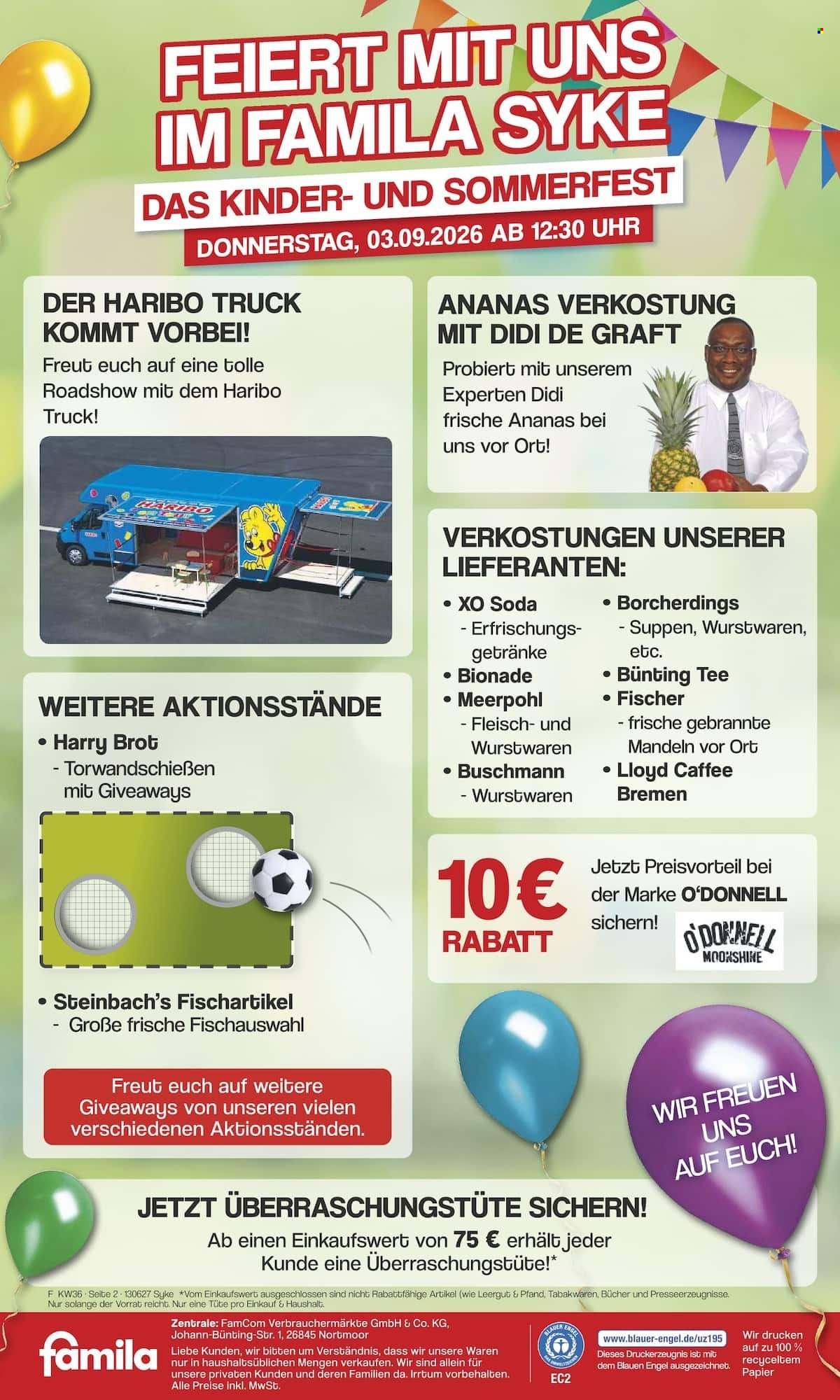 famila Prospekte  - 31.08.2026 - 5.09.2026. Seite 2