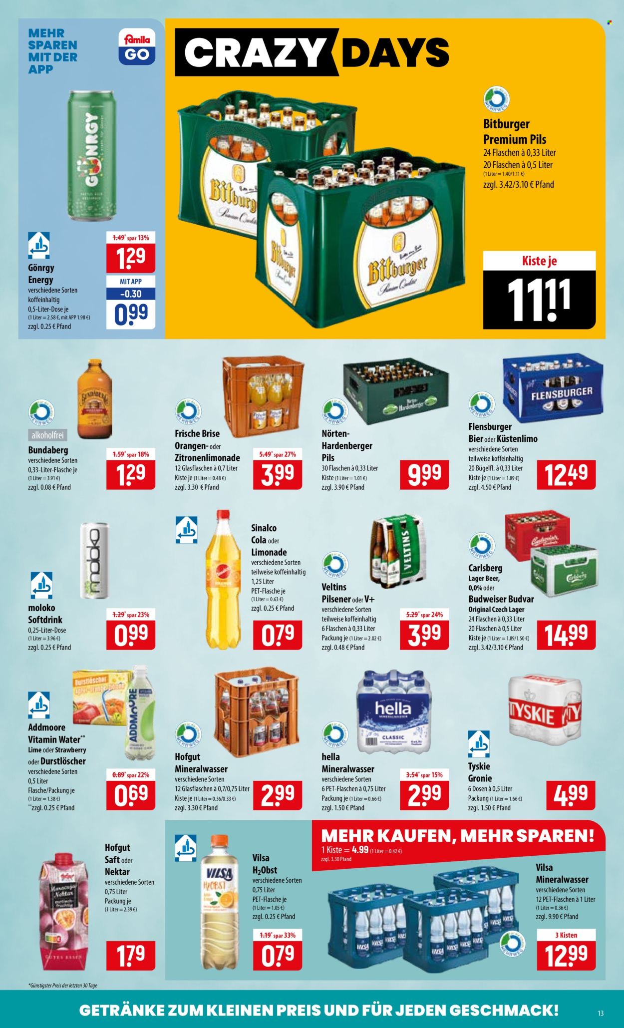 famila Prospekte  - 31.08.2026 - 5.09.2026. Seite 13