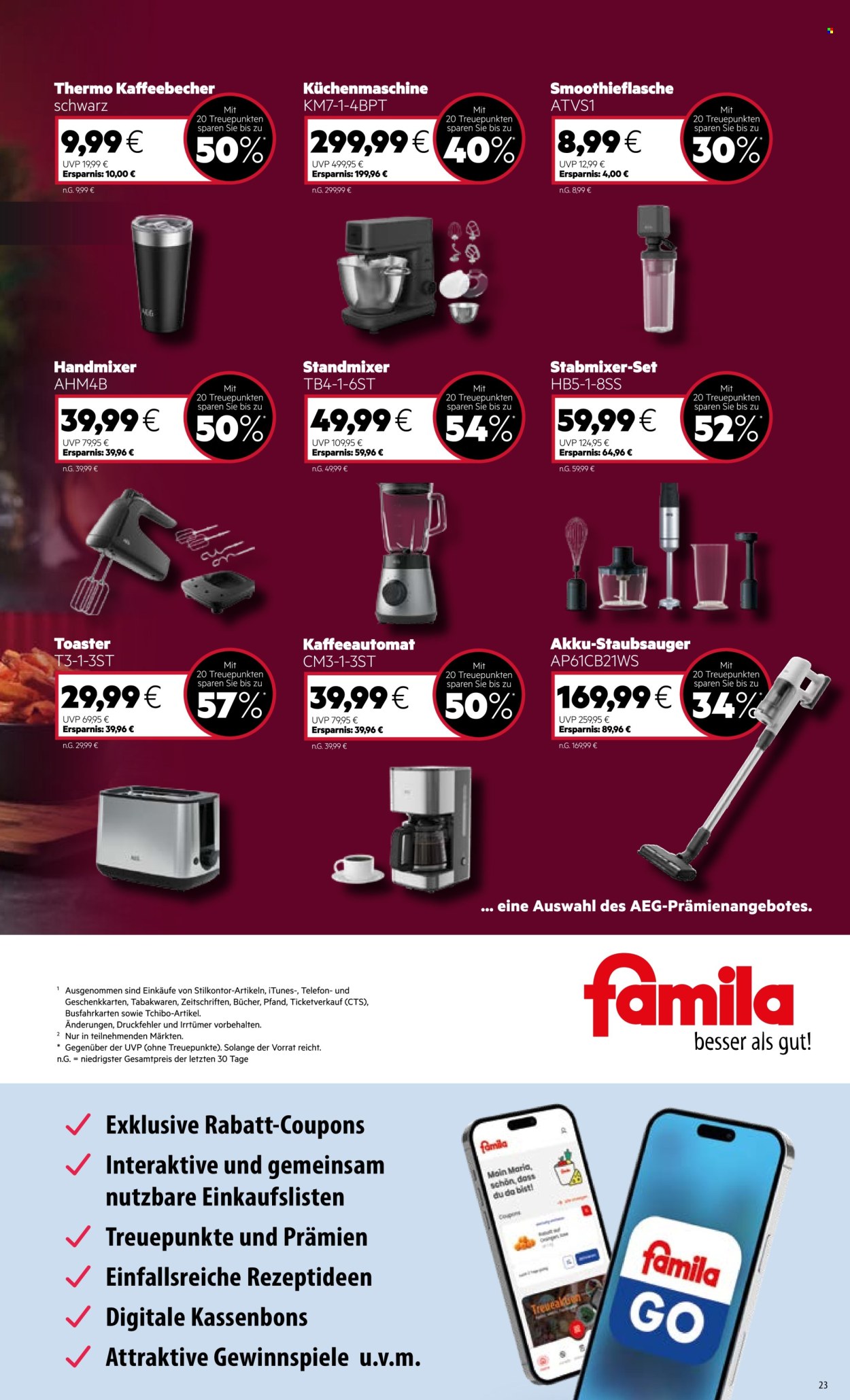 famila Prospekte  - 31.08.2026 - 5.09.2026. Seite 23