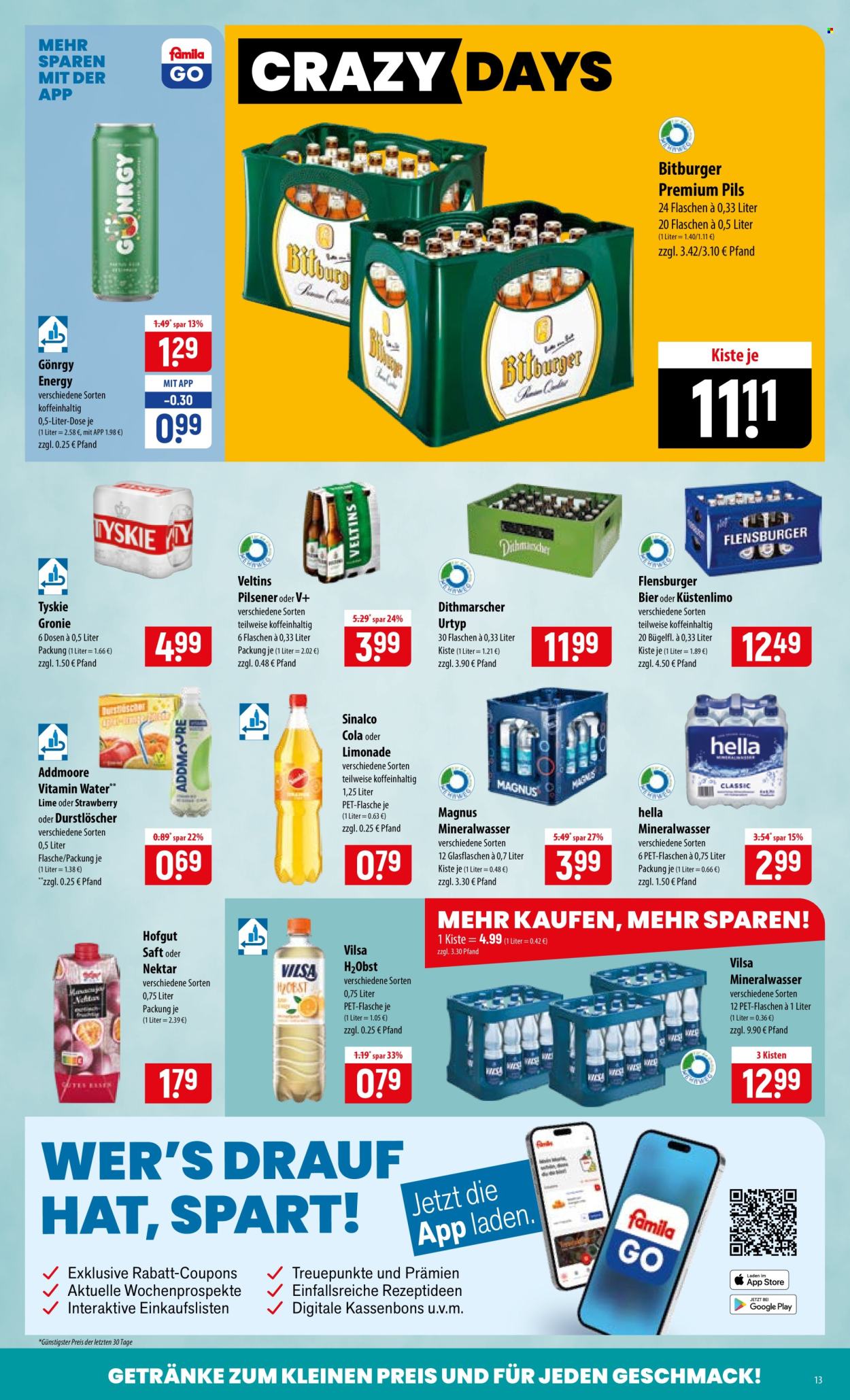 famila Prospekte  - 31.08.2026 - 5.09.2026. Seite 13