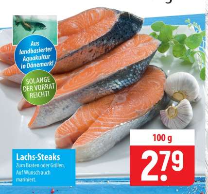 Lachs-Steaks