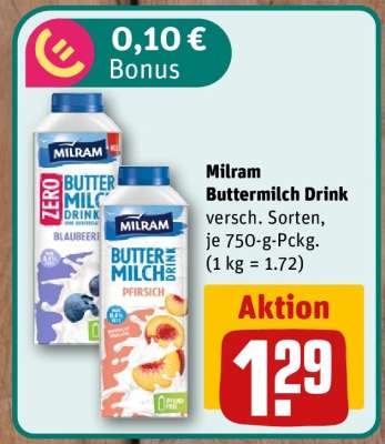 Milram Buttermilch Drink