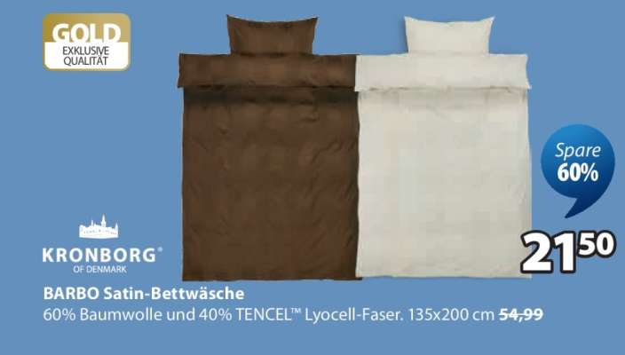 BARBO Satin-Bettwäsche