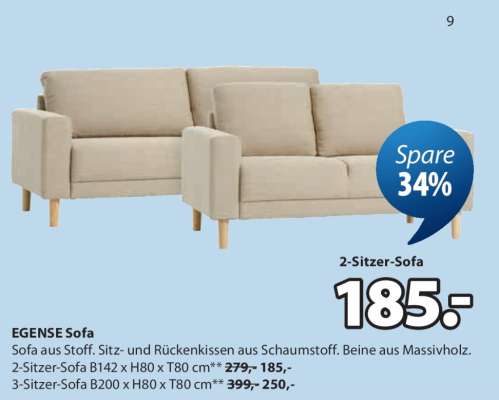 2-Sitzer-Sofa