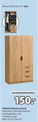 JENSLEY Kleiderschrank