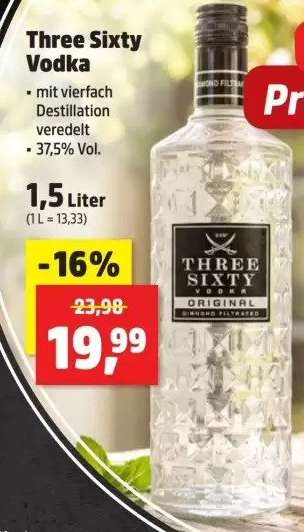 Three Sixty Vodka*
