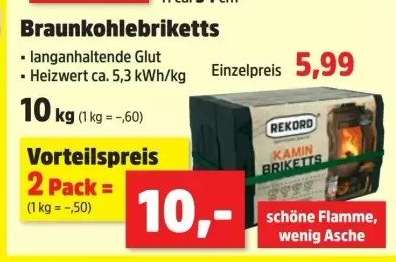 Braunkohlebriketts