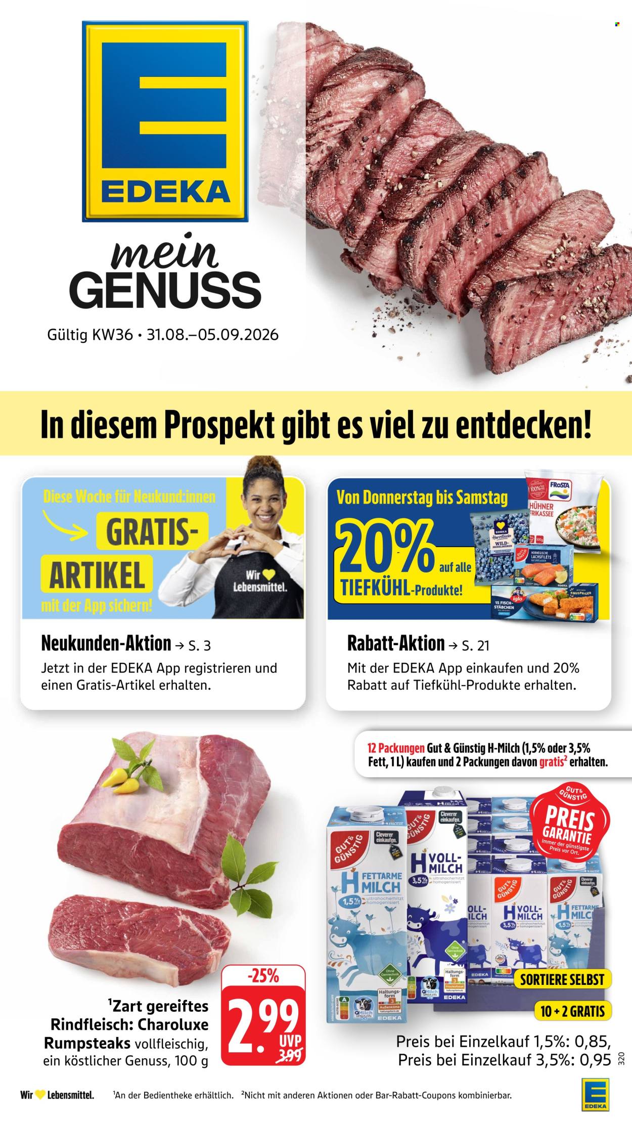 Edeka Prospekte  - 31.08.2026 - 5.09.2026. Seite 1