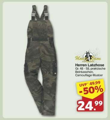 Herren Latzhose
