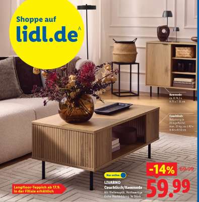 LIVARNO Couchtisch/Kommode