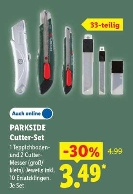 Parkside Cutter-Set