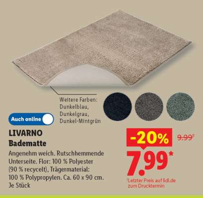 Livarno Badematte