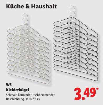 W5 Kleiderbügel