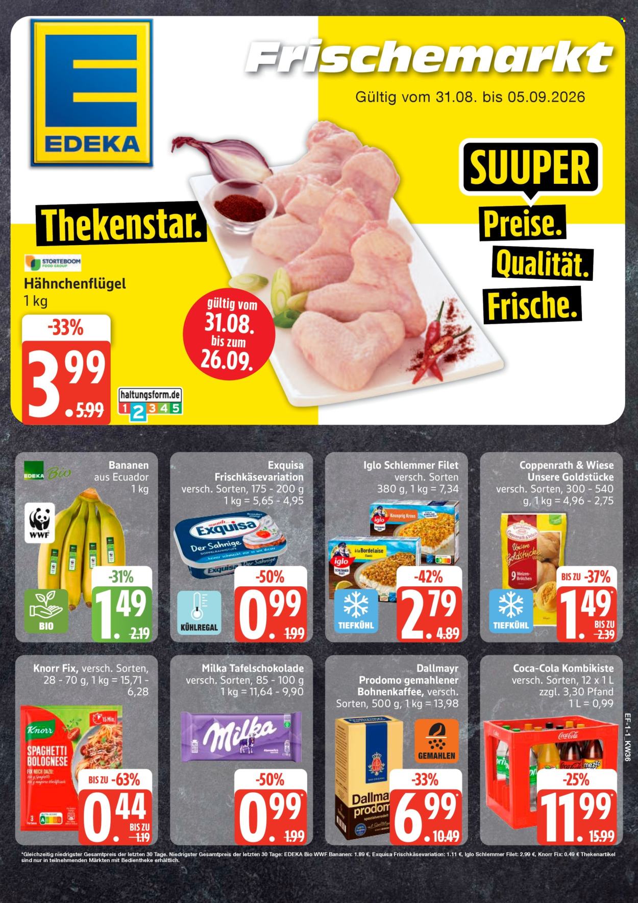 Edeka Prospekte  - 31.08.2026 - 5.09.2026. Seite 1