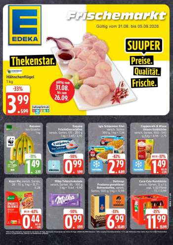 Prospekte Edeka - 31.08.2026 - 5.09.2026.