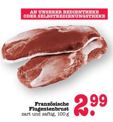 Französische Flugentenbrust
