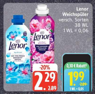 Lenor Weichspüler