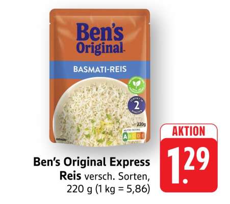 Ben’s Original Express Reis*