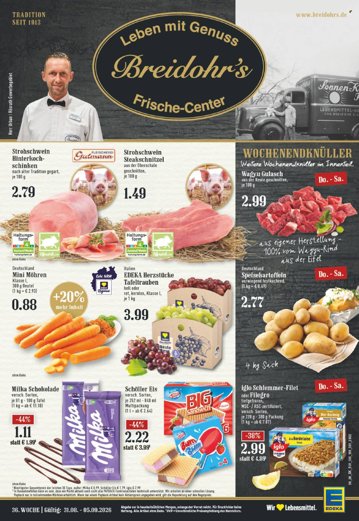 E center Prospekte  - 31.08.2026 - 5.09.2026. Seite 1