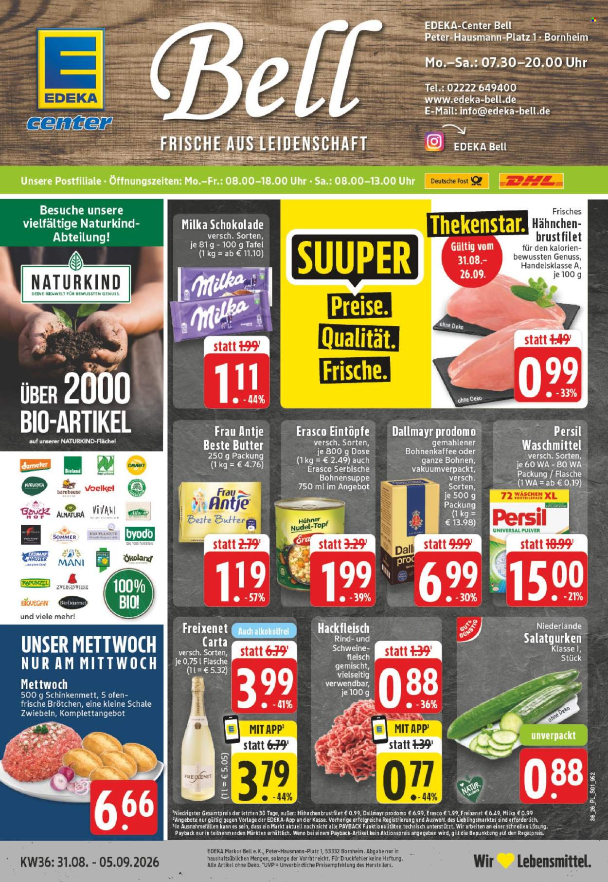 E center Prospekte  - 31.08.2026 - 5.09.2026. Seite 1