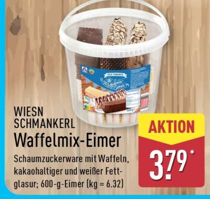 WIESN SCHMANKERL Waffelmix-Eimer