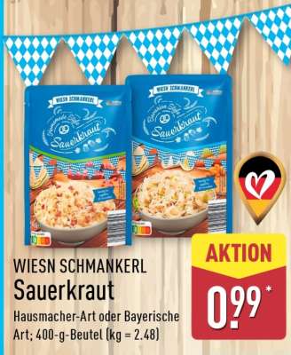 WIESN SCHMANKERL Sauerkraut