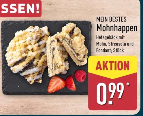 MEIN BESTES Mohnhappen