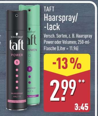 TAFT Haarspray/-lack