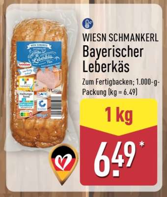 WIESN SCHMANKERL Bayerischer Leberkäs