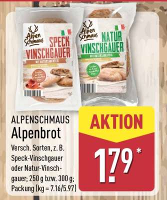 ALPENSCHMAUS Alpenbrot