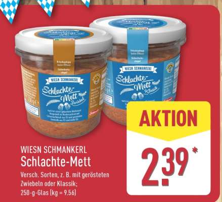 WIESN SCHMANKERL Schlachte-Mett