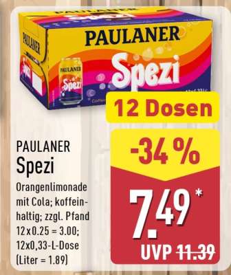 Paulaner Spezi