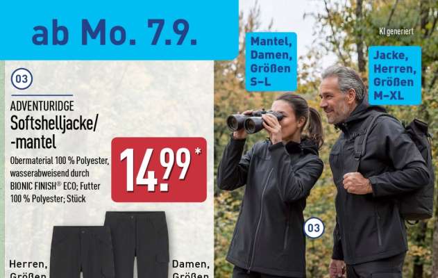 ADVENTURIDGE Softshelljacke/-mantel