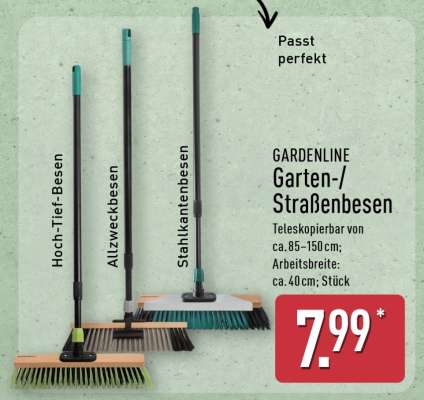 GARDENLINE Garten-/Straßenbesen