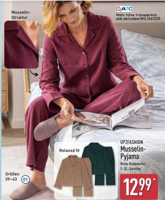 Musselin-Pyjama