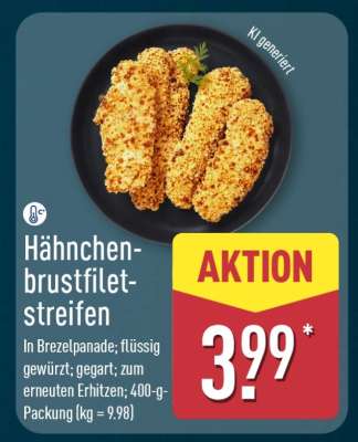 Hähnchenbrustfiletstreifen