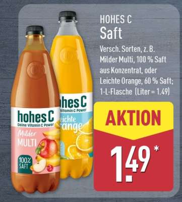 Hohes C Saft