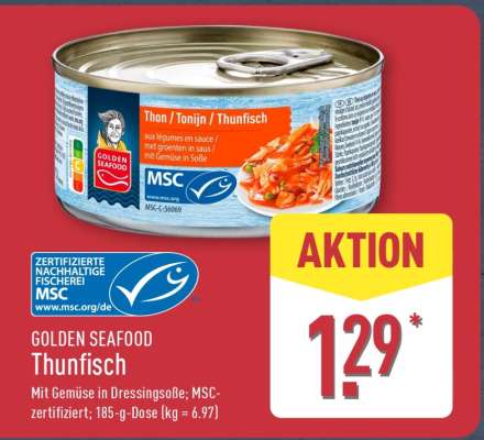 GOLDEN SEAFOOD Thunfisch