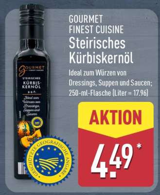 Steirisches Kürbiskernöl