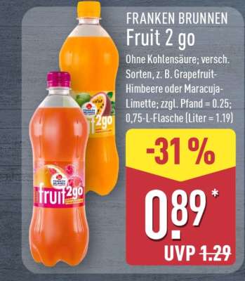 FRANKEN BRUNNEN Fruit 2 go