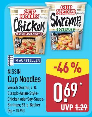 NISSIN Cup Noodles