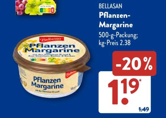 BELLASAN Pflanzen-Margarine