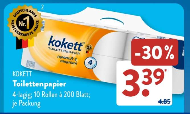 KOKETT Toilettenpapier