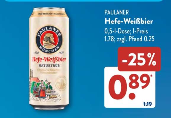 PAULANER Hefe-Weißbier