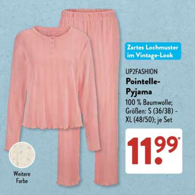 UP2FASHION Pointelle-Pyjama