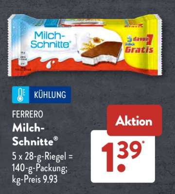 FERRERO Milch-Schnitte