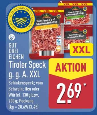 Tiroler Speck g. g. A. XXL