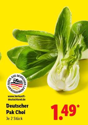 Deutscher Pak Choi
