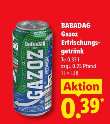BABADAĞ Gazoz Erfrischungsgetränk